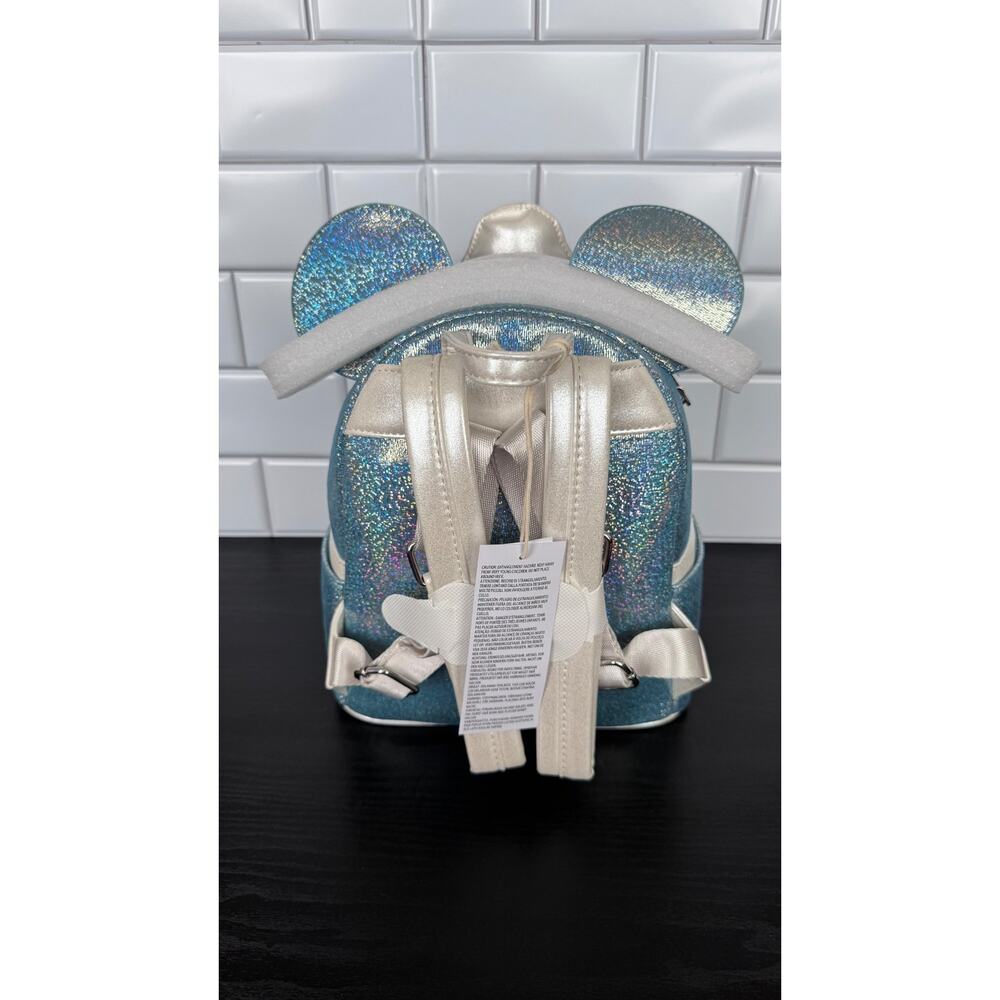 Loungefly Disney Cruise Line 25th Anniversary Shimmering Seas Backpack & Ears - Picture 4 of 8